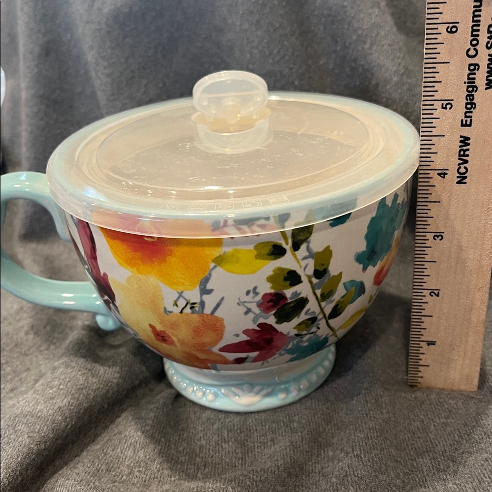 Pioneer Woman Willow XLarge Handled Soup Mug/Bowl - Picture 8 of 8